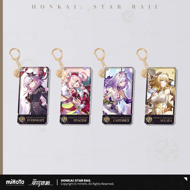 [Pre-order] Honkai: Star Rail – Update List – Path of Remembrance/Vận Mệnh Ký Ức - Acrylic Pendant HSR