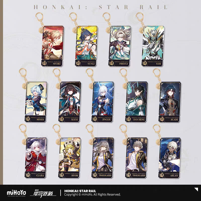 [Pre-order] Honkai: Star Rail - The Fall at Dawn's Rise - Path of Destruction Series - Acrylic Pendant
