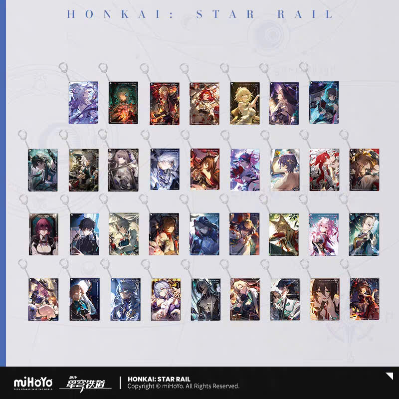 [Pre-order] Honkai: Star Rail - The Fall at Dawn's Rise - Light Cone Series - Acrylic Pendant HSR