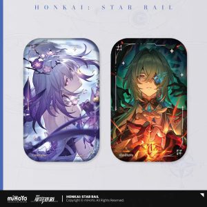 [Pre-order] Honkai: Star Rail – The Fall at Dawn's Rise - Light Cone Series – Badge Chữ Nhật HSR - Image 2
