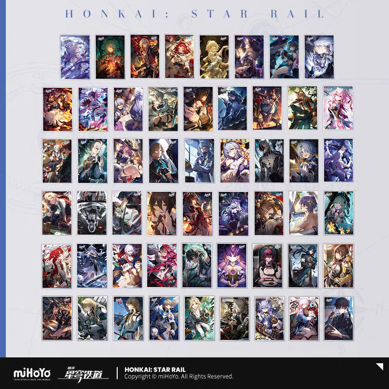 [Pre-order] Honkai: Star Rail – The Fall at Dawn's Rise - Light Cone Series – Acrylic Shikishi HSR