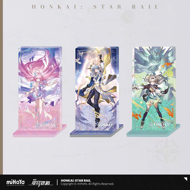 [Pre-order] Honkai: Star Rail - As Tomorrow Became Yesterday - Standee Cát Chảy Acrylic