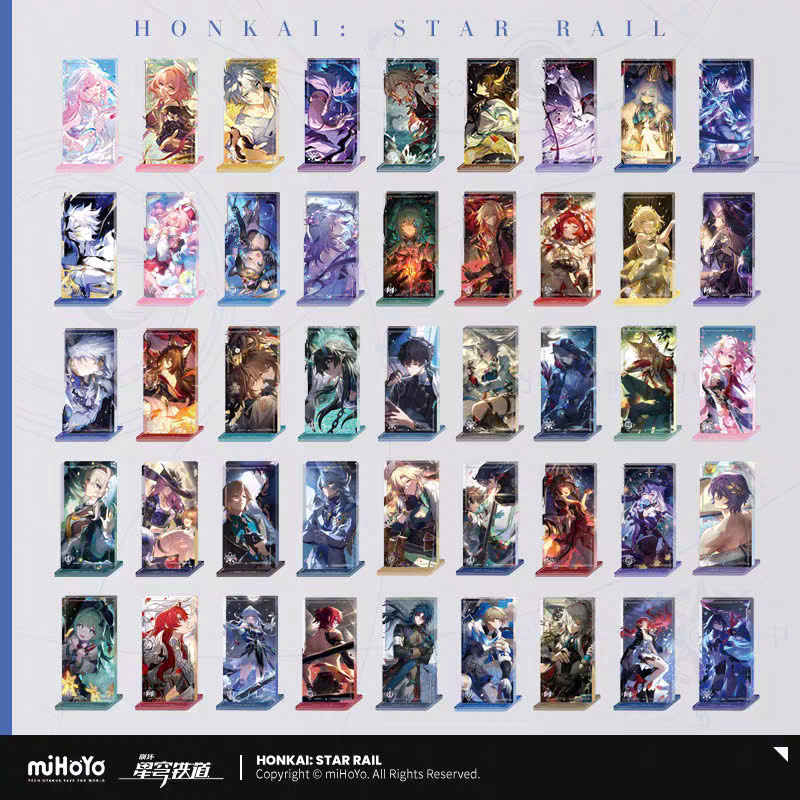 [Pre-order] Honkai: Star Rail – As Tomorrow Became Yesterday – Series Nón Ánh Sáng – Acrylic Cát Chảy