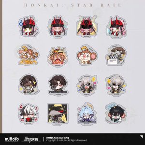 [Pre-order] Honkai: Star Rail – The Fall at Dawn's Rise - Series Triển Lãm Pom Pom – Set Sticker HSR - Image 7