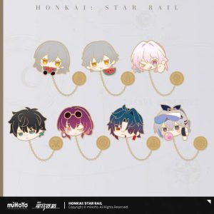 [Pre-order] Honkai: Star Rail – The Fall at Dawn's Rise - Series Triển Lãm Pom Pom – Badge Kim Loại HSR - Image 2