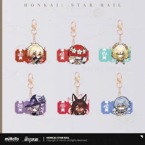 [Pre-order] Honkai: Star Rail - The Fall at Dawn's Rise - Series Triển Lãm Pom Pom - Acrylic Keychain HSR - Image 7
