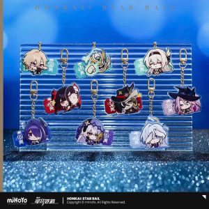 [Pre-order] Honkai: Star Rail - The Fall at Dawn's Rise - Series Triển Lãm Pom Pom - Acrylic Keychain HSR - Image 2