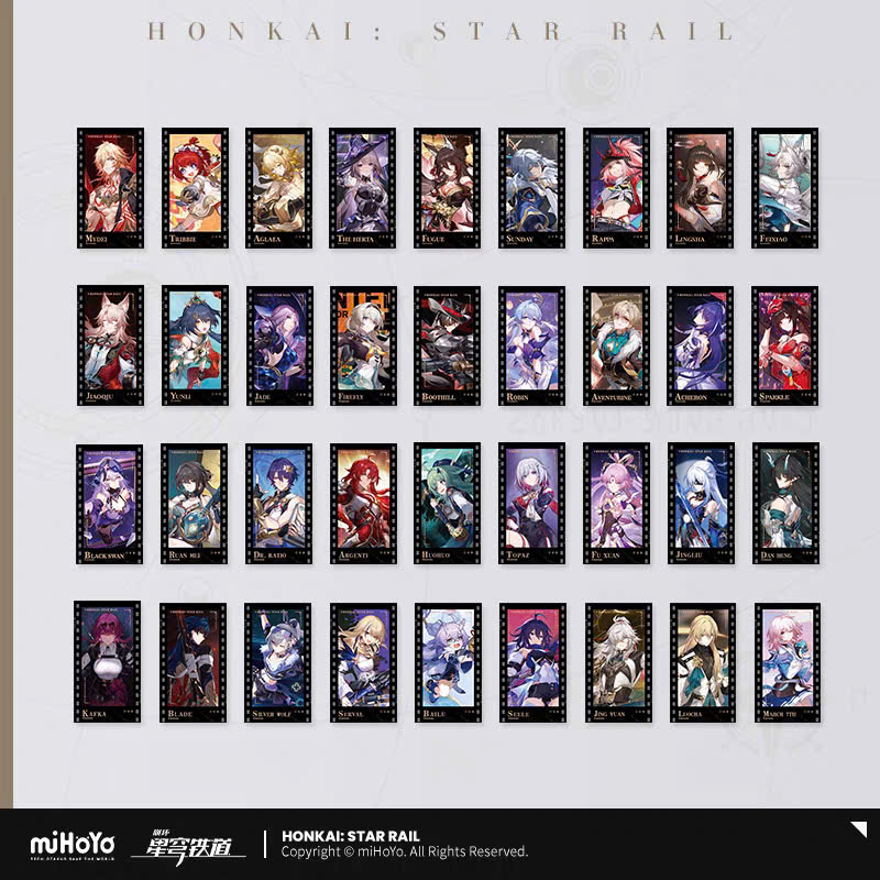 [Pre-order] Honkai: Star Rail - The Fall at Dawn's Rise - Theme Lời Mời Trời Sao - Card Film HSR