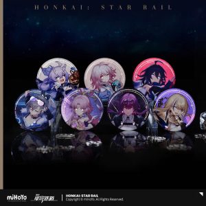 [Pre-order] Honkai: Star Rail - The Fall at Dawn's Rise - Theme Lời Mời Trời Sao - Badge Kim Loại Tròn HSR - Image 2