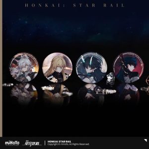 [Pre-order] Honkai: Star Rail - The Fall at Dawn's Rise - Theme Lời Mời Trời Sao - Badge Kim Loại Tròn HSR - Image 3