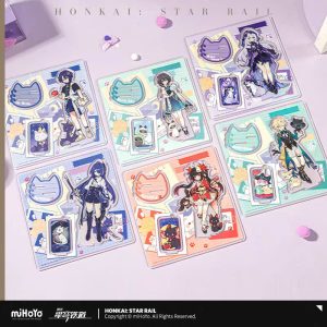 [Pre-order] Honkai: Star Rail – Update List – Series Tiểu Miêu Đồng Hành – Acrylic Standee - Image 2