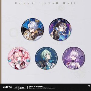 [Pre-order] Honkai: Star Rail – Update List – Theme Lời Mời Trời Sao – Badge Kim Loại Tròn HSR - Image 4