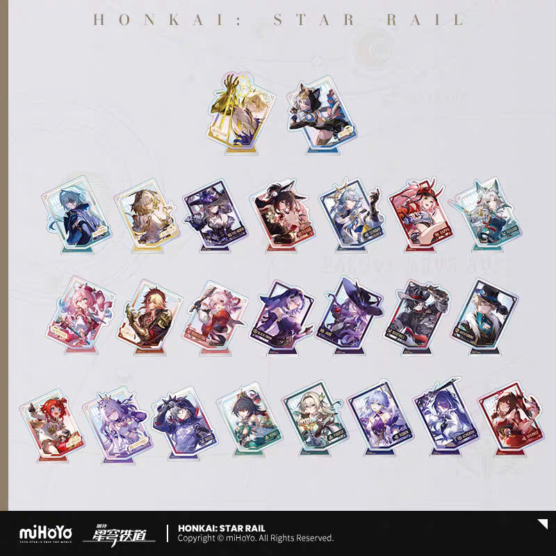 [Pre-order] Honkai: Star Rail – Update List – Interstellar Journey Series - Acrylic Standee HSR