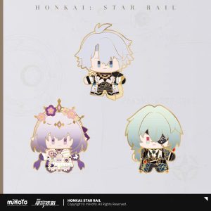 [Pre-order] Honkai: Star Rail – Update List – Q-version Series – Badge Kim Loại HSR - Image 2