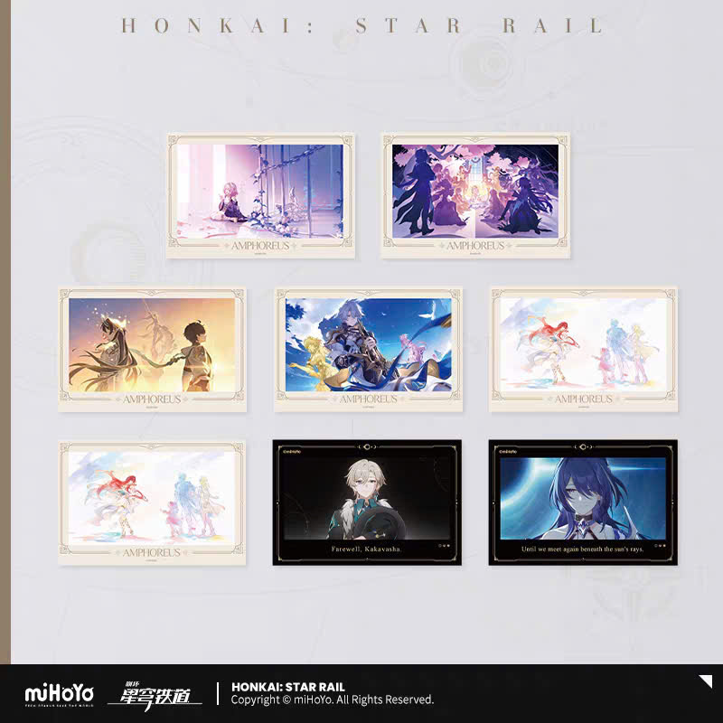 [Pre-order] Honkai: Star Rail – As Tomorrow Became Yesterday – Memories With You Series – Collection Card