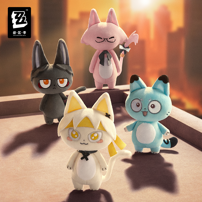 [Pre-order] Zenless Zone Zero – Bury Your Tears With the Past – H.S.O.S.6 - Neko Plushie Pendant ZZZ