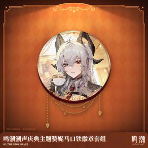 [Pre-order] Wuthering Waves - Fiery Arpeggio of Summer Reunion - Zani - Tinplate Badge Set - Image 2