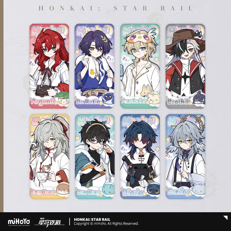 [Pre-order] Honkai: Star Rail – Back to Earth in Evernight – Boys’ Dormitory Series – Badge Chữ Nhật