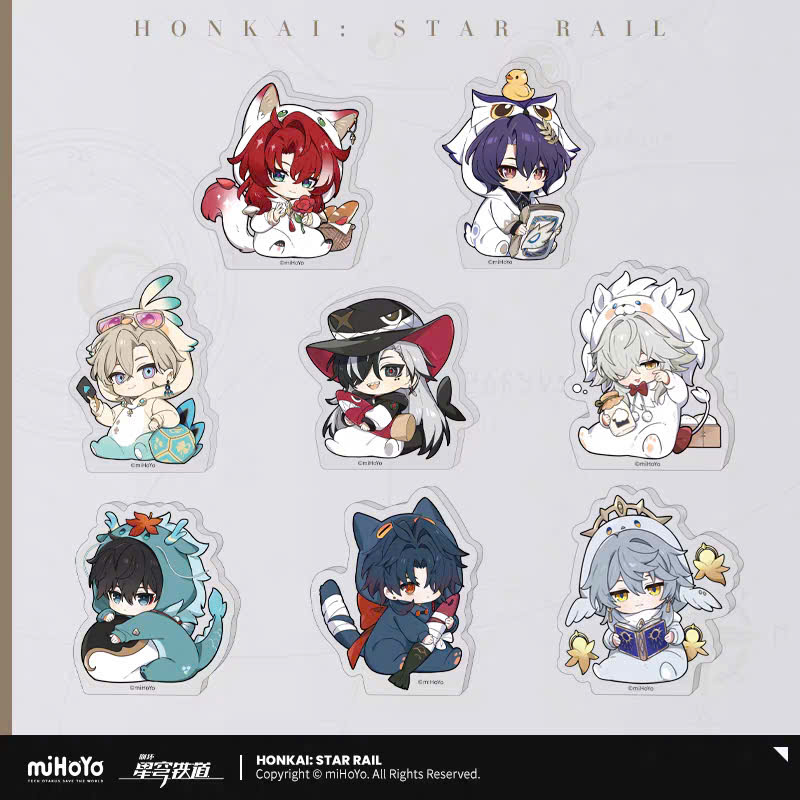 [Pre-order] Honkai: Star Rail – Back to Earth in Evernight – Boys’ Dormitory Series – Acrylic Standee Chibi