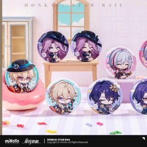 [Pre-order] Honkai: Star Rail – The Fall at Dawn’s Rise – Nameless’ Guest Series – Set Badge Kim Loại HSR - Image 4
