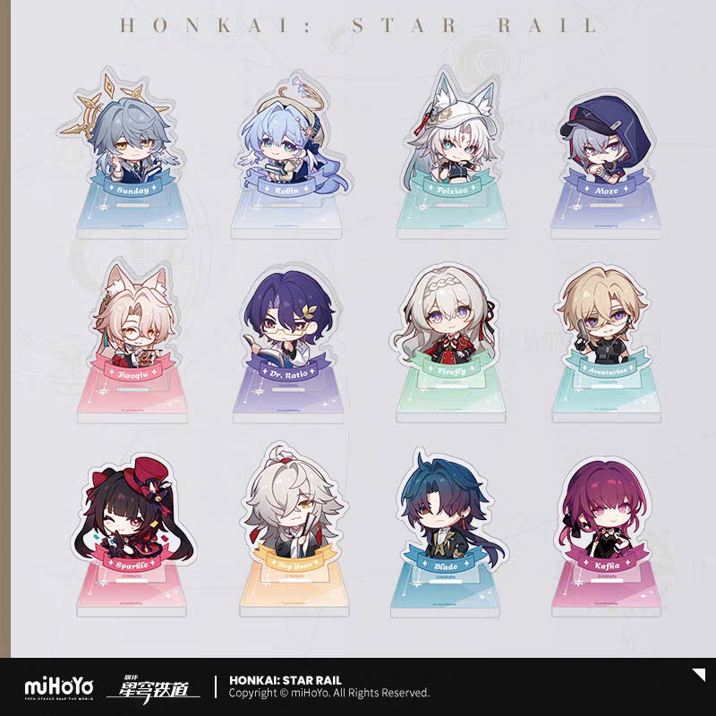 [Pre-order] Honkai: Star Rail – The Fall at Dawn’s Rise – Nameless’ Guest Series – Con Dấu Acrylic HSR
