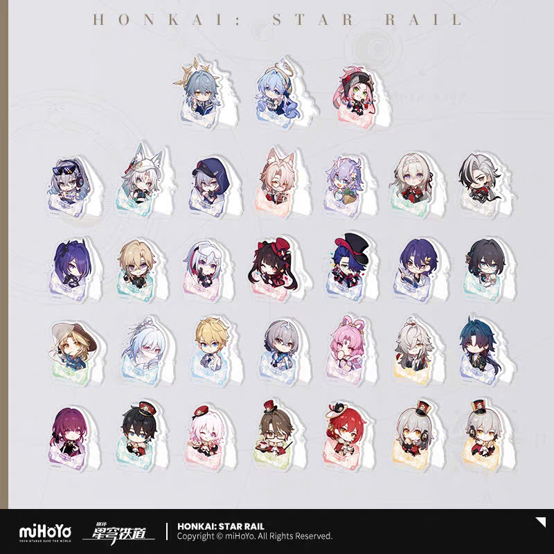 [Pre-order] Honkai: Star Rail – The Fall at Dawn’s Rise – Nameless’ Guest Series – Kẹp Acrylic HSR
