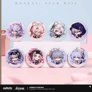 [Pre-order] Honkai: Star Rail – The Fall at Dawn’s Rise – Nameless' Guest Series - Badge Kim Loại HSR - Image 2