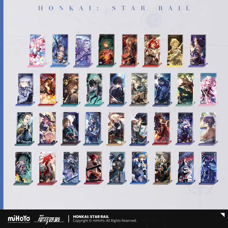 [Pre-order] Honkai: Star Rail – The Fall at Dawn's Rise - Light Cone Series – Acrylic Cát Chảy HSR