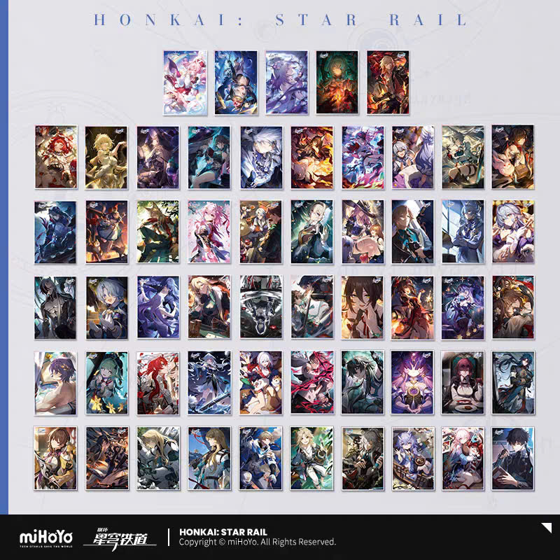 [Pre-order] Honkai: Star Rail – The Fall at Dawn's Rise - Light Cone Series – Acrylic Shikishi HSR
