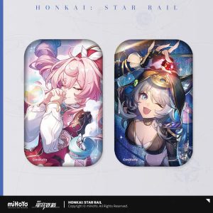 [Pre-order] Honkai: Star Rail – The Fall at Dawn's Rise - Light Cone Series – Badge Chữ Nhật HSR - Image 3
