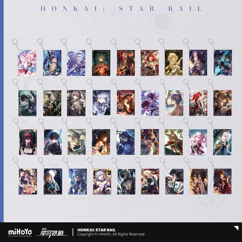 [Pre-order] Honkai: Star Rail - The Fall at Dawn's Rise - Light Cone Series - Acrylic Pendant HSR