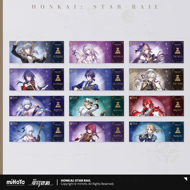 [Pre-order] Honkai: Star Rail – The Fall at Dawn’s Rise – Star Rail LIVE Series – Laser Ticket (miHoYo)