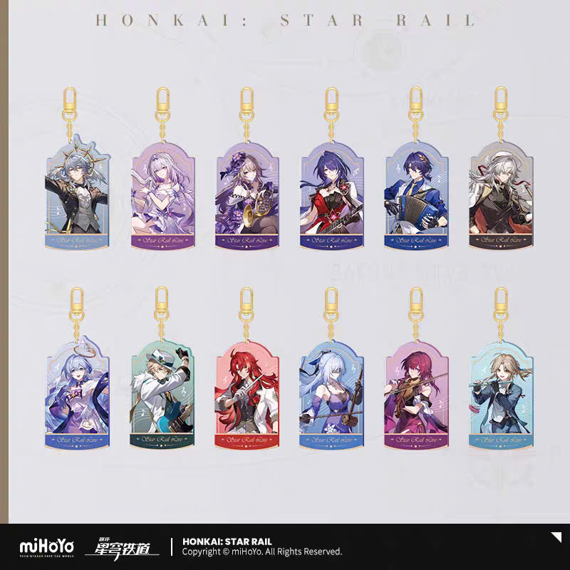 [Pre-order] Honkai: Star Rail – The Fall at Dawn’s Rise – Star Rail LIVE Series – Acrylic Keychain (miHoYo)