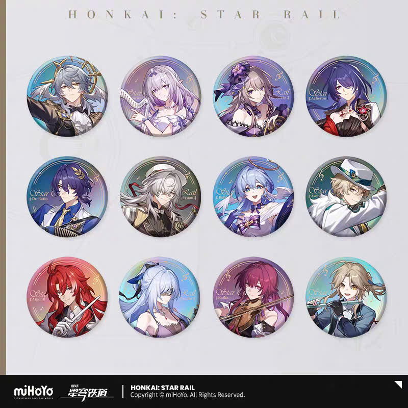 [Pre-order] Honkai: Star Rail – The Fall at Dawn’s Rise – Star Rail LIVE Series – Badge (miHoYo)