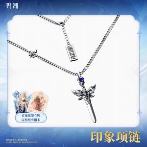 [Pre-order] Wuthering Waves – Lightly We Toss the Crown – Cartethyia – Mặt Dây Chuyền Kim Loại WW - Image 2