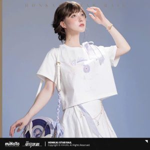 [Pre-order] Honkai: Star Rail – For the Sun is Set to Die – Robin – Áo Thun - Image 2