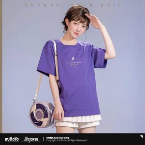 [Pre-order] Honkai: Star Rail – For the Sun is Set to Die – Robin – Áo Thun - Image 4