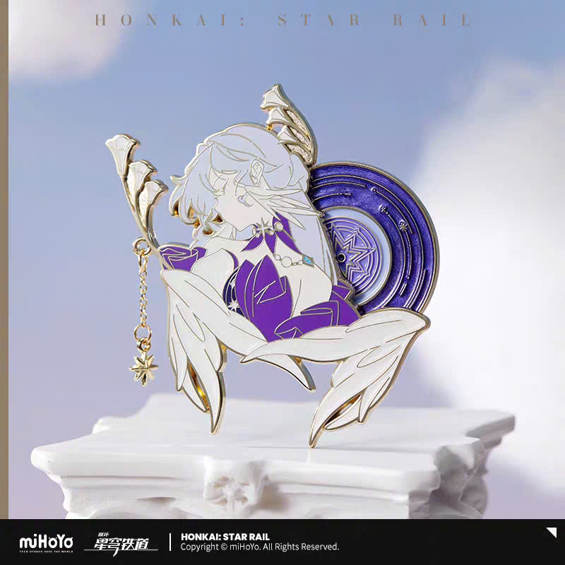 [Pre-order] Honkai: Star Rail - For the Sun is Set to Die - Robin - Badge Kim Loại