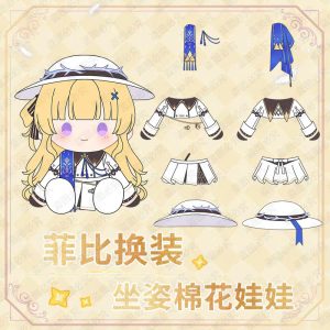 [Pre-order] Wuthering Waves – Mantou – Phoebe – Plushie Doll 40cm WW - Image 2