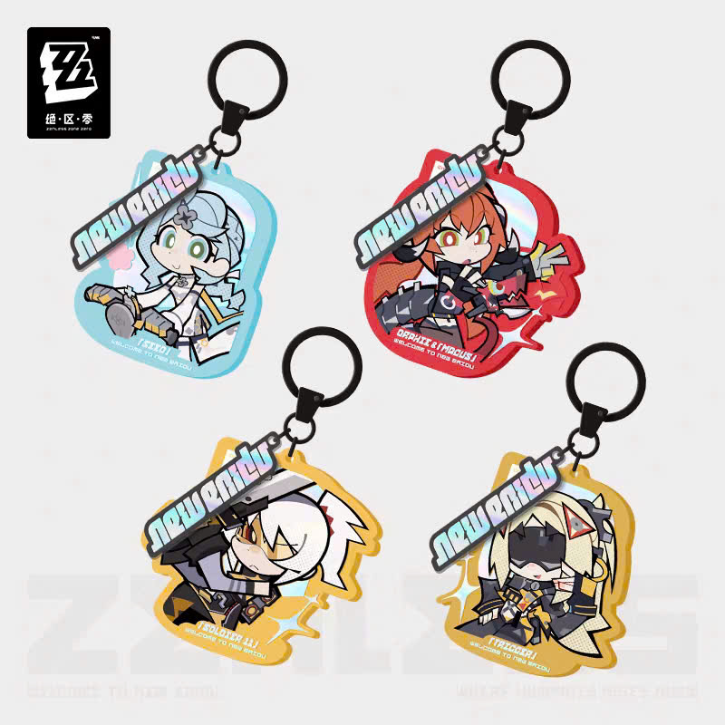 [Pre-order] Zenless Zone Zero – Do Not Go Gentle Into That Good Night – Q-Version – Mockingbird – Acrylic Pendant ZZZ (miHoYo)