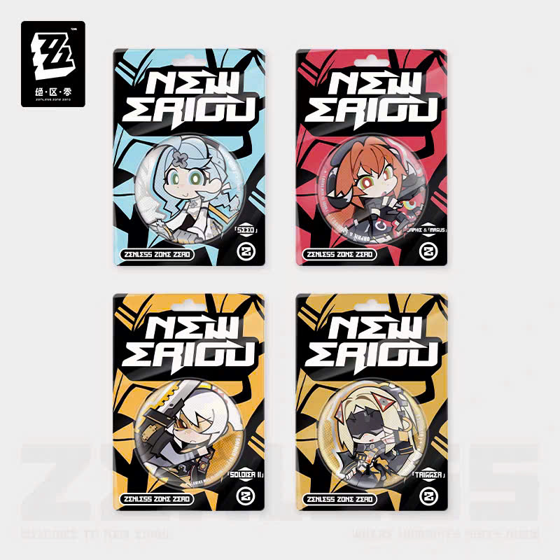 [Pre-order] Zenless Zone Zero – Do Not Go Gentle Into That Good Night – Q-Version – Mockingbird – Tinplate Badge ZZZ (miHoYo)
