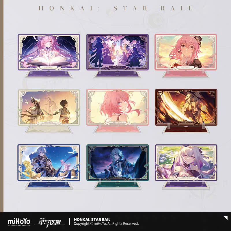 [Pre-order] Honkai: Star Rail – As Tomorrow Became Yesterday – Memories With You Series – Acrylic Standee