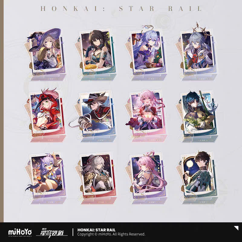 [Pre-order] Honkai: Star Rail – Back to Earth in Evernight – “Treasure of the Starry Seas” Series – Acrylic Standee