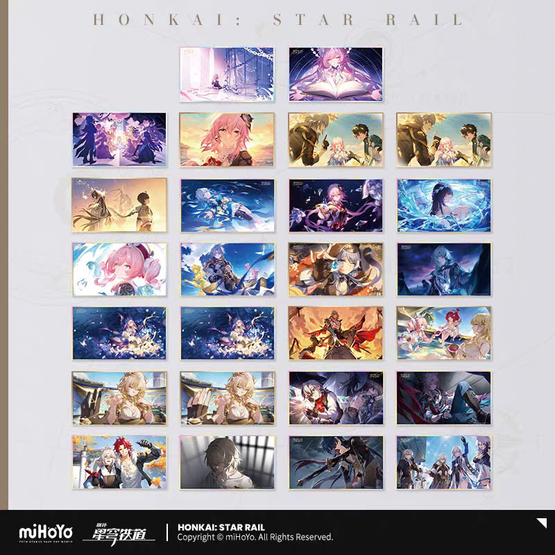 [Pre-order] Honkai: Star Rail – As Tomorrow Became Yesterday – Memories With You Series – Shikishi PET