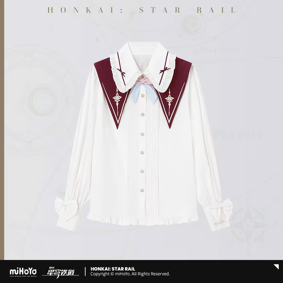 [Pre-order] Honkai: Star Rail – To Roll the Stars in Astropolis – Hyacine – Áo Sơ Mi