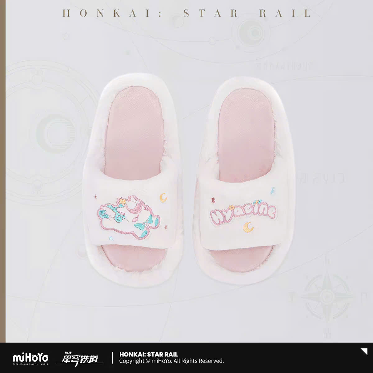 [Pre-order] Honkai: Star Rail – To Roll the Stars in Astropolis – Hyacine – Dép Đi Trong Nhà